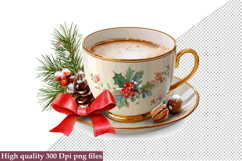 Christmas Coffee Sublimation, Christmas Coffee Clipart Product Image 1