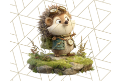 Tiny Explorers Clipart PNG, Animal Adventure PNG Product Image 3