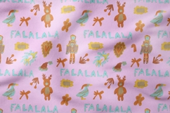 Wax Crayons Holiday Wishes Seamless Patterns Product Image 6