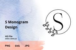 Monogram Design Product Image 1