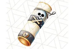 Cartoon Pirate Kids and Animals PNG Clipart for Fun Designs Product Image 3