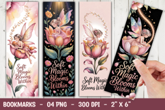 Lotus Magic Bookmark Sublimation Product Image 1