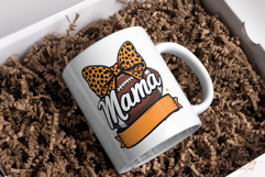 Football Mama Sublimation PNG, Fall Mom Sports Clipart, Product Image 4