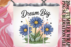 ENCHANTING JOY 20oz TUMBLER WRAP, Flowers Quote Product Image 1