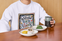 Sarcastic Classroom Chalkboard PNG Sublimation Product Image 6