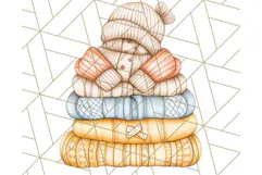 Cozy Laundry Day Clipart PNG Pastel Home Decor, Home Png Product Image 3