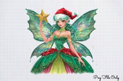 Christmas Fairies Clipart PNG Product Image 1