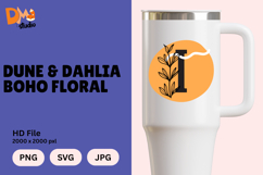 Dune &amp; Dahlia Boho Floral Monogram Product Image 1