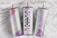 Mama Tumbler Wrap Purple Watercolor 20oz tumbler designs Product Image 1