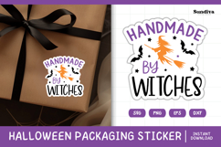 Halloween Small Business Packaging Sticker | By Witches Product Image 1