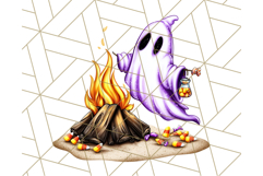 Summerween Beach Party Clipart PNG, Halloween Beach Art Product Image 3