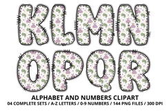 Tower Princess Alphabet Clipart PNG, Letters doodle 300 DPI Product Image 3