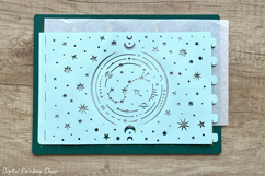 Zodiac constellations 3d paper lantern template svg Product Image 3