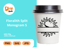 Floralith Split Monogram Product Image 1