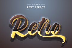 Editable Text Effect for Illustrator. Vector Graphic styles Product Image 1