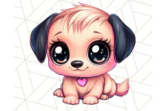 Farm Animals Kawaii Clipart PNG, Cute Barnyard Animal Product Image 3