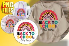 LUMINOUS Tote Bag Sublimation Ideas, Back To School Product Image 1