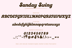 Sunday Swing - Groovy Retro Font Product Image 19