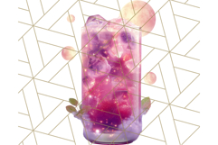 Halloween Drink Clipart PNG, Spooky Cute Beverage Art Product Image 3