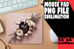 CHEERFUL mouse PAD Fun Magic, 3D Heart Product Image 1