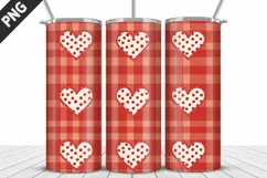 Lovely Hearts Tumbler Design | Valentine's Day Tumbler Wrap Product Image 3