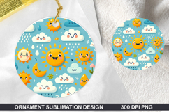 Pattern Stained Glass Ornament PNG ,Digital Download File Product Image 1