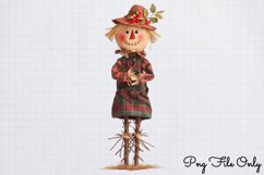 Halloween Autumn Plaid Clipart PNG Product Image 1