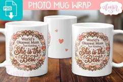 Funny Mom Mug Wrap sublimation PNG, Mother's day mug Product Image 3