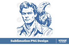 American Cowboy 4th of July USA Eagle Horse PNG DTF Bundle Product Image 2