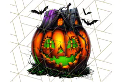 Haunted House PNG Clipart, Spooky Holiday Cartoon Graphics Product Image 3