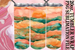 Whimsical Petal Tumbler Wrap, Floral Bliss Product Image 1