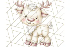 Cute Arctic Animal Clipart PNG, Cute Winter Animals Png Product Image 3