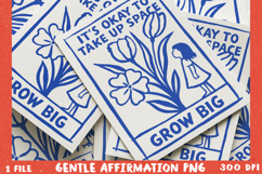 Floral line art: A Gentle Affirmation BUNDLE, Sublimation PN Product Image 21