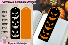 Halloween Bookmark SVG, Paper Cut Files Product Image 3