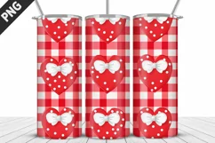 Lovely Hearts Tumbler Design | Valentine's Day Tumbler Wrap Product Image 3