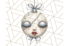 Dark Nutcracker Clipart Gothic Holiday Ballet PNG, Christmas Product Image 3