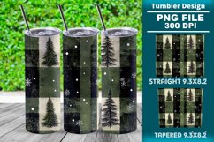 Christmas Tree Tumbler Wrap design, 20oz Tumbler wrap png Product Image 1