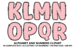 Japanese Alphabet &amp; Numbers Clipart PNG 300 DPI Product Image 3
