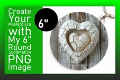 Artistic Car Coasters: 3D Heart Wall Design Product Image 1