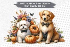 Halloween Dog - Halloween clipart Sublimation PNG Design Product Image 1