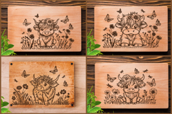 Bundle of over 100 cutting board designs, Laser SVG files Product Image 23