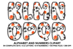 Watercolor Soccer Alphabert Numbers PNG Clipart 300DPI Product Image 4