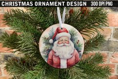 Christmas Ornament Sublimation PNG Design Product Image 1