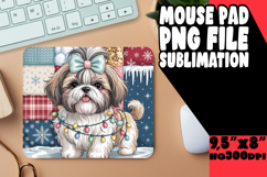 Timeless desk PAD Fun PNG, Holiday Pets Product Image 1