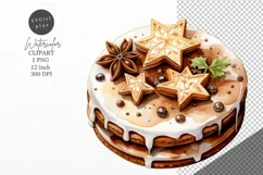 Christmas clipart, Cookie clipart, Winter clipart Product Image 1