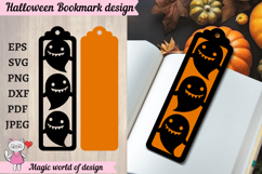 Halloween Bookmark SVG, Paper Cut Files Product Image 1