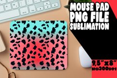 Leopard Gradient Art Mouse Pad PNG Product Image 1