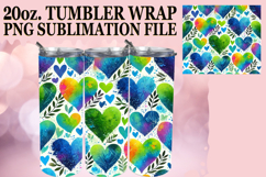 RADIANT JOY 20oz TUMBLER WRAP, Heart Product Image 1