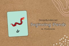 Beginning Blends Educational Flashcards Product Image 4