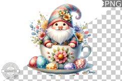 Easter Gnome Sublimation - Clipart PNG Design Product Image 1